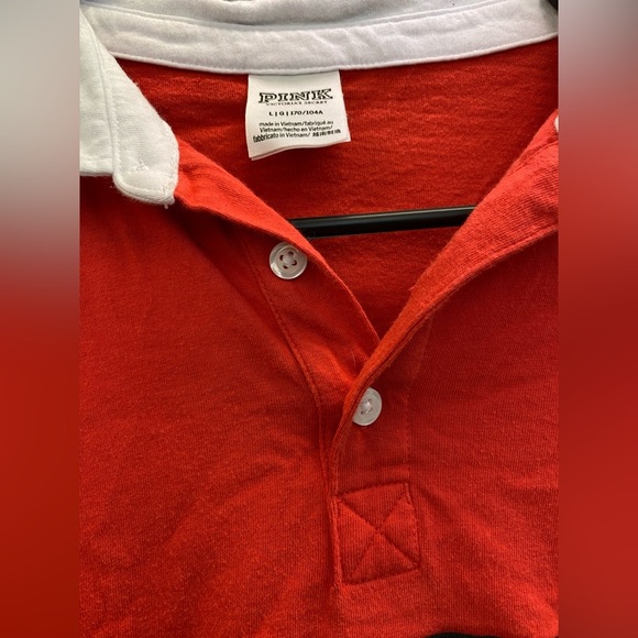 3/$15 PINK women’s Red/White/Blue Long Sleeve Top Size Large Victoria Secret - Picture 3 of 7